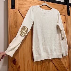 Banana Republic Cream Knit Sweater